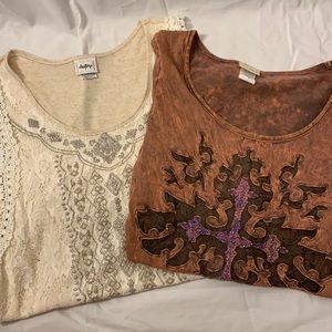 Rustic wester tees from Buckle